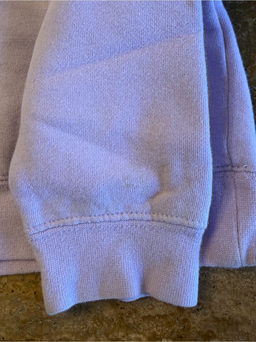 Santa Cruz Skateboards Lavender Kids Hoodie with Black White Logo - Picture 4 of 4